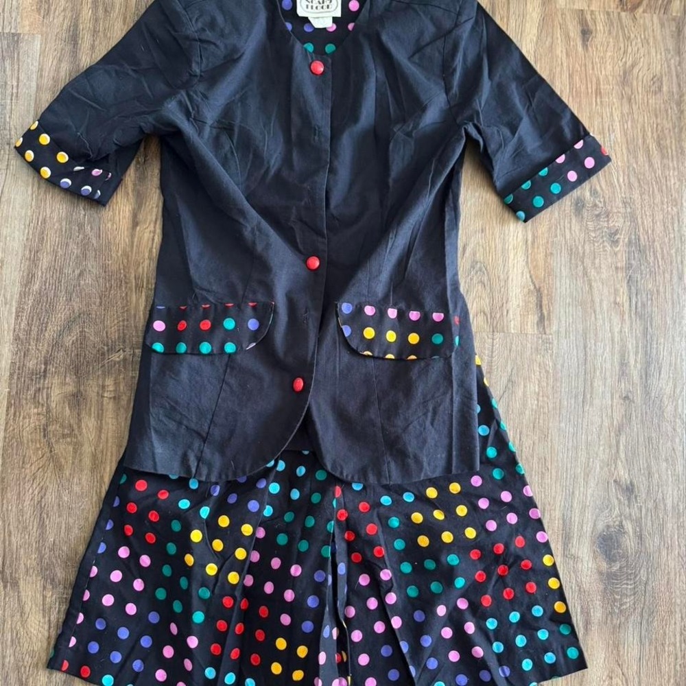 Vintage Polka Dot Set